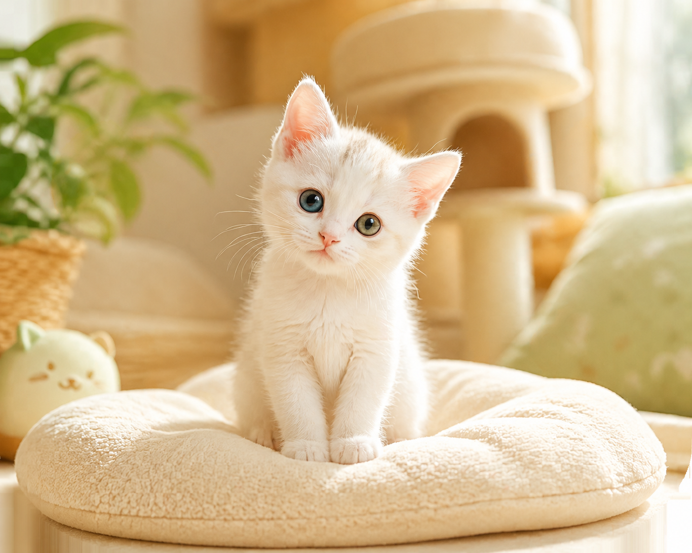 保護猫すずちゃんのメインビジュアル